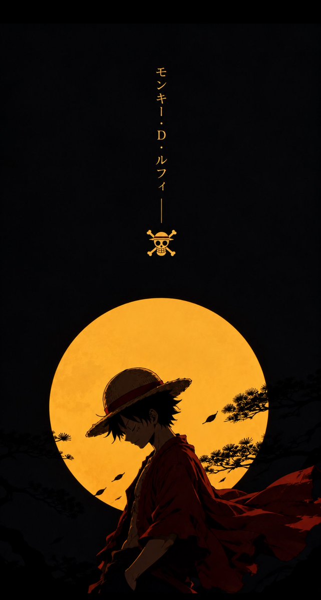 Deelaw_17's tweet photo. Straw Hats Silhouette 💛 https://t.co/OWhjkU25cj