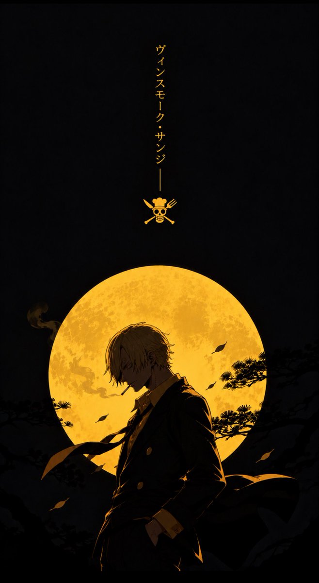 Deelaw_17's tweet photo. Straw Hats Silhouette 💛 https://t.co/OWhjkU25cj