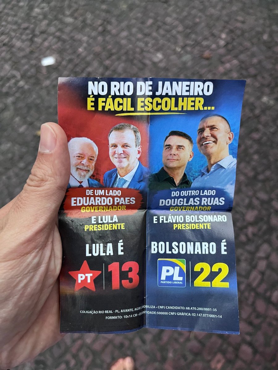 ZAMENZA's tweet photo. Foi por causa disso aqui, que é crime eleitoral, mas nada vai acontecer. https://t.co/iwLQetSLwW