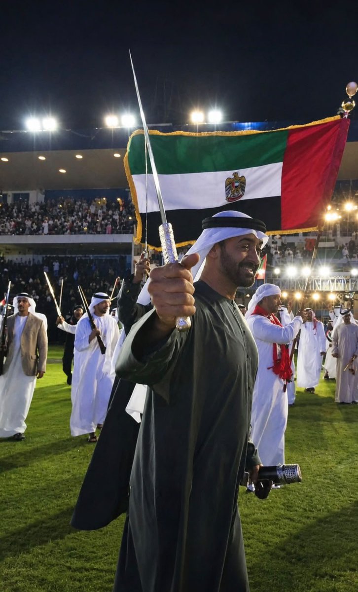 ua7766's tweet photo. @MohamedBinZayed عيال زايد وقائدهم محمد بن زايد 

مدرسة في الأخلاق والروح الرياضية 🇦🇪🇦🇪👏🏼👏🏼

ألف مبروك لنا على هذا القائد الشهم MBZ https://t.co/rSFThHh1fy