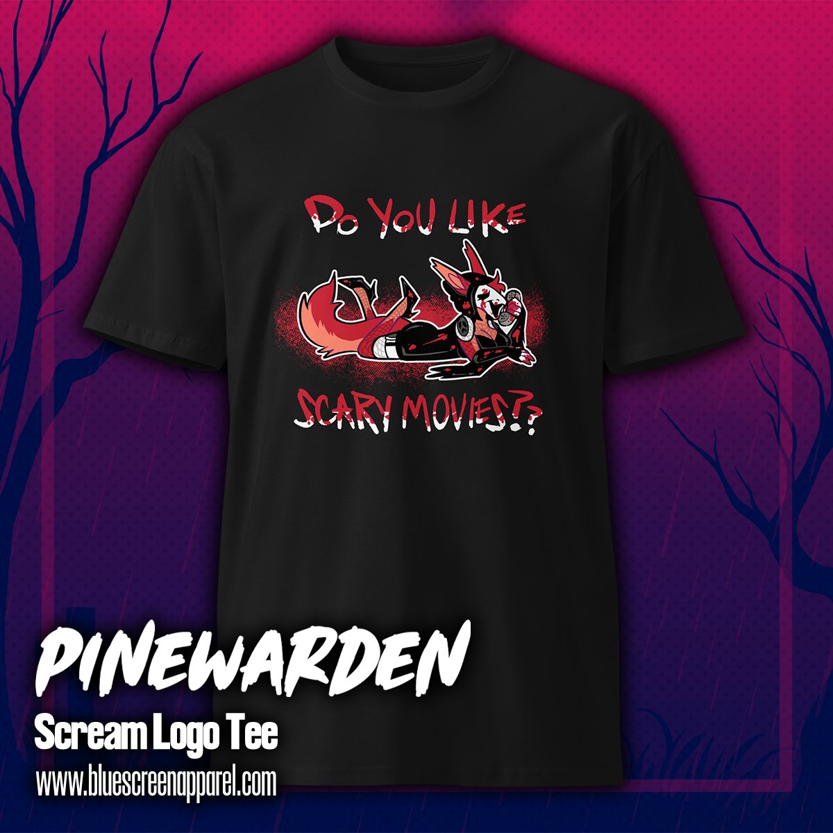 BlueScreenApp's tweet photo. Do you like scary movies?

Show it off with these new Scream Protogen tees and more from Pinewarden!

Now available as part of our Halloween collection! https://t.co/5WcFMxArvX