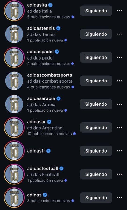 Globalite83's tweet photo. Adidas, tüm hesaplarının profil fotoğraflarını Messi'nin formasıyla değiştirdi:

"Teşekkürler 10.” https://t.co/7uCVjYBFNn
