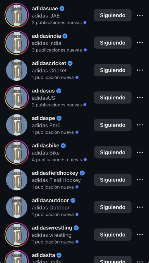 Globalite83's tweet photo. Adidas, tüm hesaplarının profil fotoğraflarını Messi'nin formasıyla değiştirdi:

"Teşekkürler 10.” https://t.co/7uCVjYBFNn