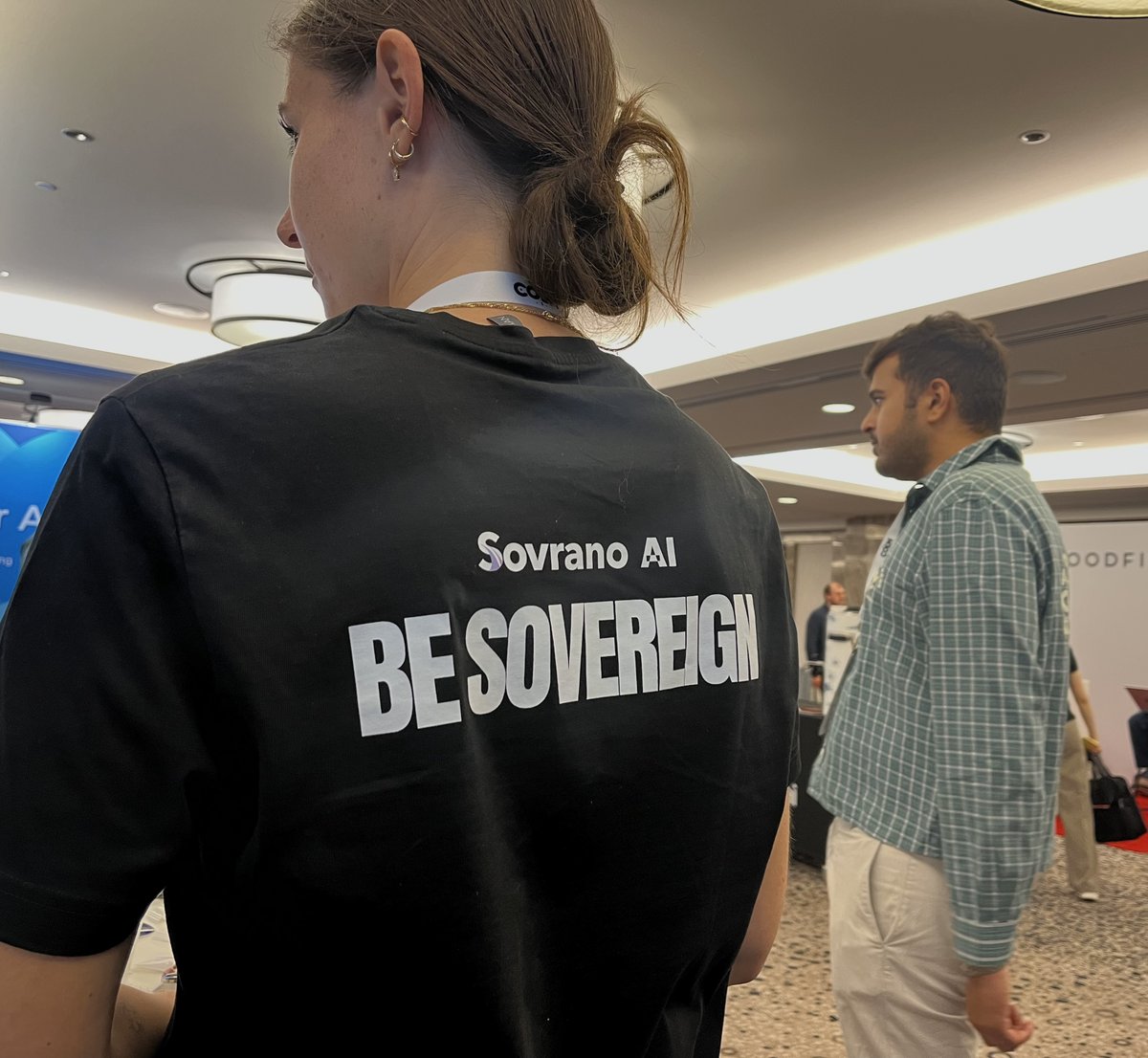 SovranoAI's tweet photo. San Francisco we are here!
@COLM_conf starts today, and the Sovrano team is officially here. If you’re around, come meet us! We’ve got a few things happening at the booth over the next couple of days, so come find us and say hi :) https://t.co/8yqkhrN42l