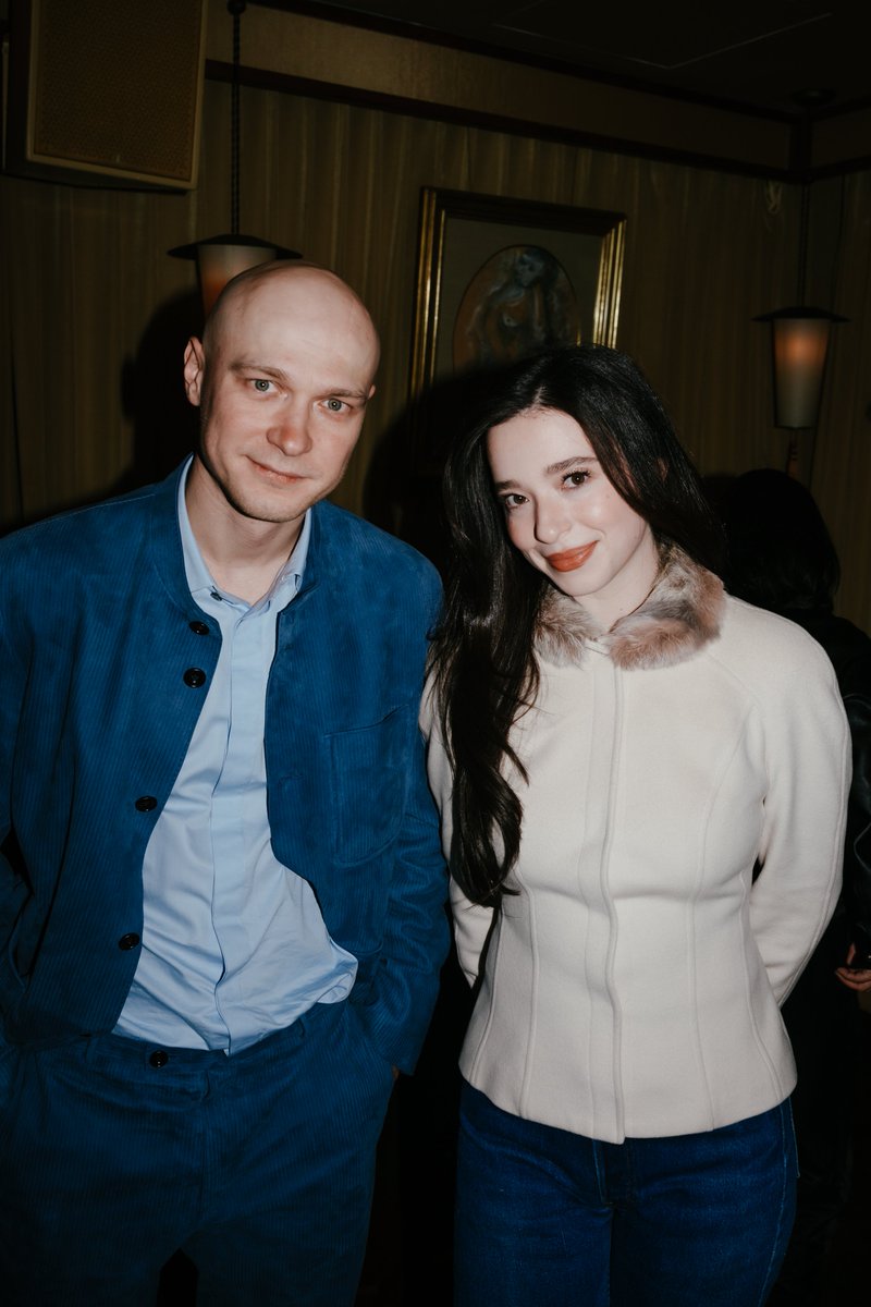 neonrated's tweet photo. The reunion we've been waiting for. ARTIFICIAL star Yura Borisov with his ANORA co-star Mikey Madison at last night's ARTIFICIAL after party. https://t.co/jUZT0J1dnF