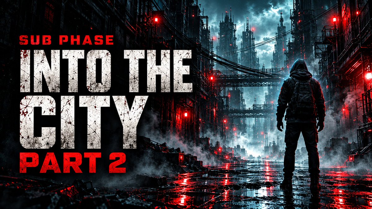 SubPhasem's tweet photo. 🌑 SUB PHASE — INTO THE CITY: PART 2

It’s ready.
The new Dark Drum &amp; Bass set is OUT NOW.
Industrial pulse. Dark city. Deeper into the night.

🎧 Watch here:
https://t.co/KlQuMiooca

#SUBPHASE #IntoTheCity #DarkDnB #DrumAndBass #DnB https://t.co/bjiG6XQOh3