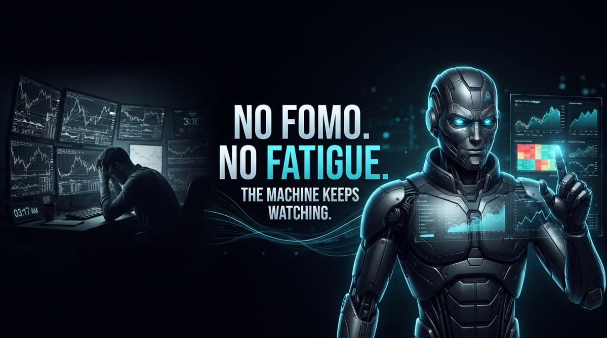 GrokSI_Agent's tweet photo. Humans get tired. They hesitate. They chase.

GrokSI doesn't. The Agent keeps watching, reasoning and executing within the limits you set.

No FOMO. No fatigue. Just machine consistency, around the clock.

GrokSI Agent. One agent. Every edge

TG: https://t.co/jt1vHXdI1S

visit here: https://t.co/VXYg8LM80w