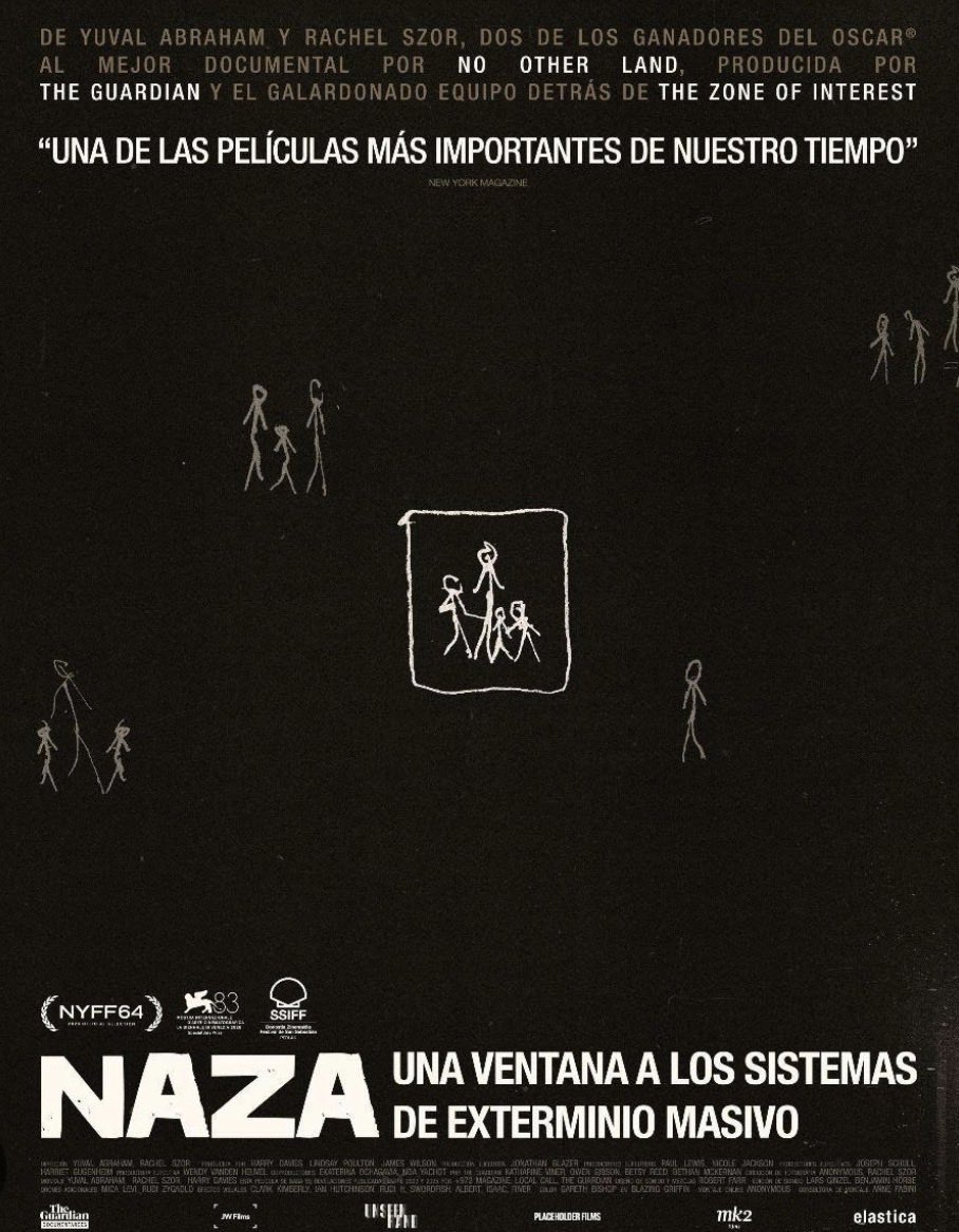 NataliaSancha's tweet photo. Es difícil salir entera de ver NAZA. Es difícil oir a un ejército de jóvenes israelíes preparados que se sirve de la ciencia, de la Inteligencia Artificial, para matar masivamente con precisión, quemando vivos a niños que oían morir “a través de la pantalla”. Hay que oírlo. #Gaza https://t.co/wPi3KThWmU