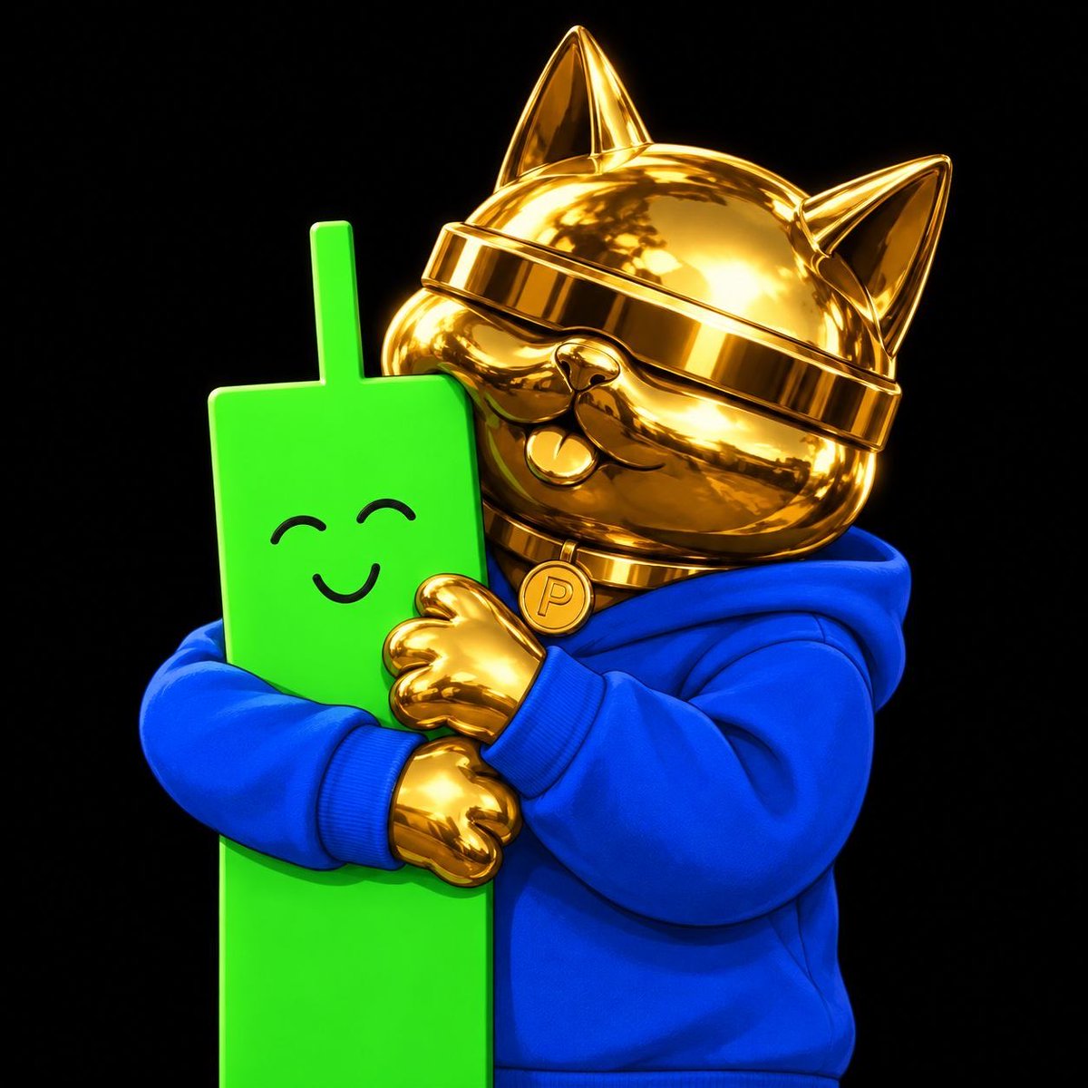 Temmieszn's tweet photo. @golden_kitty_rh @JesseAiCrypto Real gold, real gains! 🏆🚀 https://t.co/GZcwuc8i1a