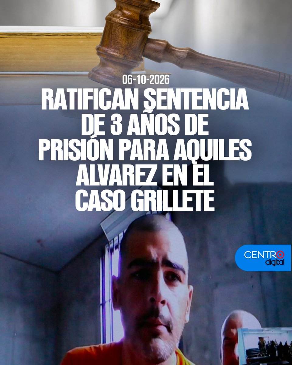 radiocentroec's tweet photo. La decisión mantiene vigente la sentencia de 3 años de prisión por incumplimiento de orden legítima de autoridad competente.

Los detalles➡️ https://t.co/9AAuuUrkPJ https://t.co/mudvjpBCNN