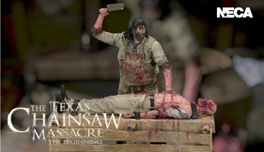 Mephitsu's tweet photo. Marking the 20th Anniversary of The Texas Chainsaw Massacre: The Beginning, NECA is releasing this special 'Slaughterhouse' Box-Set of Leatherface. Due Spring 2027
https://t.co/P1zX75uzmp
#NECA #TheTexasChainsawMassacreTheBeginning #Leatherface https://t.co/UX2cV7u2KS