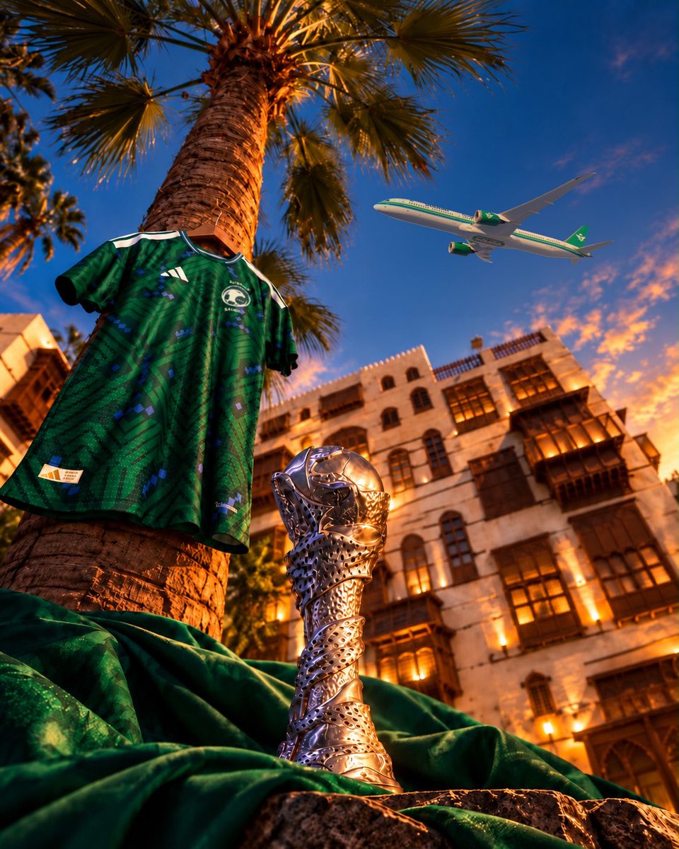 Saudi_Airlines's tweet photo. ما راح مكان.. الكاس في محلّه 🇸🇦🏆💚

#هذا_الأخضر وهذولا صقورنا  👏

وجمهورنا ما قصّر.. ويستاهل الفرحه وتذاكر سفر ✈️💚🤩

شاركونا فرحتكم في التعليقات 💬

#السعودية_لنا_جونا https://t.co/NA04AXoFd0