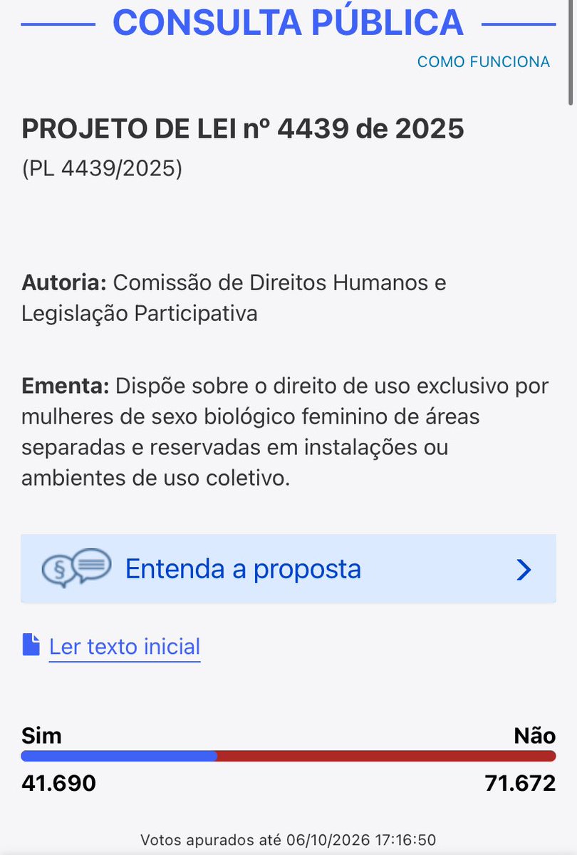 adrianfoschi's tweet photo. PL que propõe a proibição de mulheres Trans em banheiros femininos

Vote NÃO pelo direito das mulheres Trans!

https://t.co/sD2kLZaQcO https://t.co/40Vohfk0HB