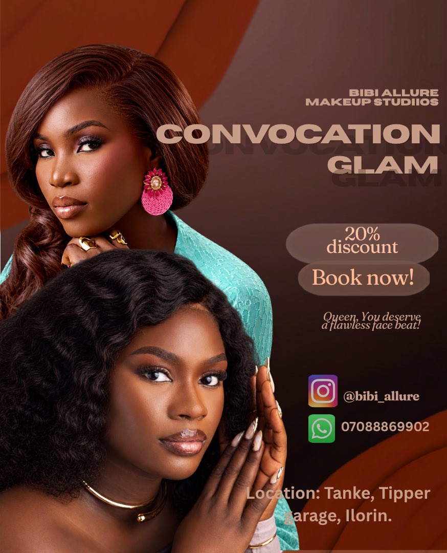 Bibimitayo's tweet photo. Tap in!
#makeupartistinilorin #unilorinconvocation https://t.co/KASzfaKlRR