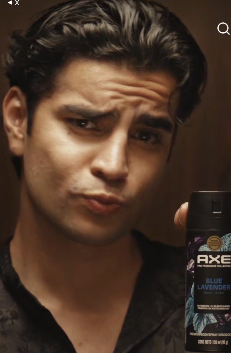 blue07219703's tweet photo. Es Flynn jajaja su arma mortal 

AARON X AXE FINE FRAGANCE https://t.co/P0HDstKwoq