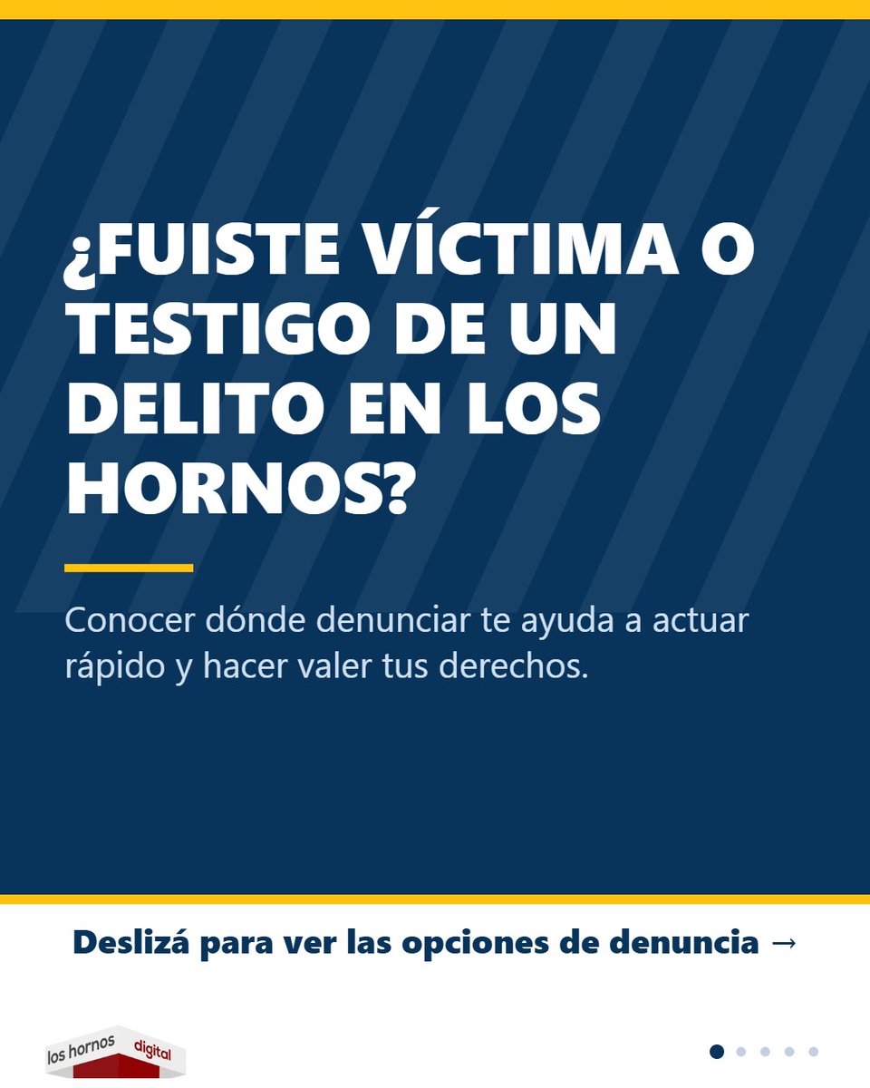 LosHornosDGT's tweet photo. CILHO difundió un protocolo con los canales oficiales para realizar denuncias. Ante emergencias, se debe llamar al 911. Las denuncias pueden efectuarse en la Comisaría 3ª de #LosHornos, en las Fiscalías de La Plata o mediante la modalidad de Denuncia Digital. https://t.co/mcaKiX5MhG