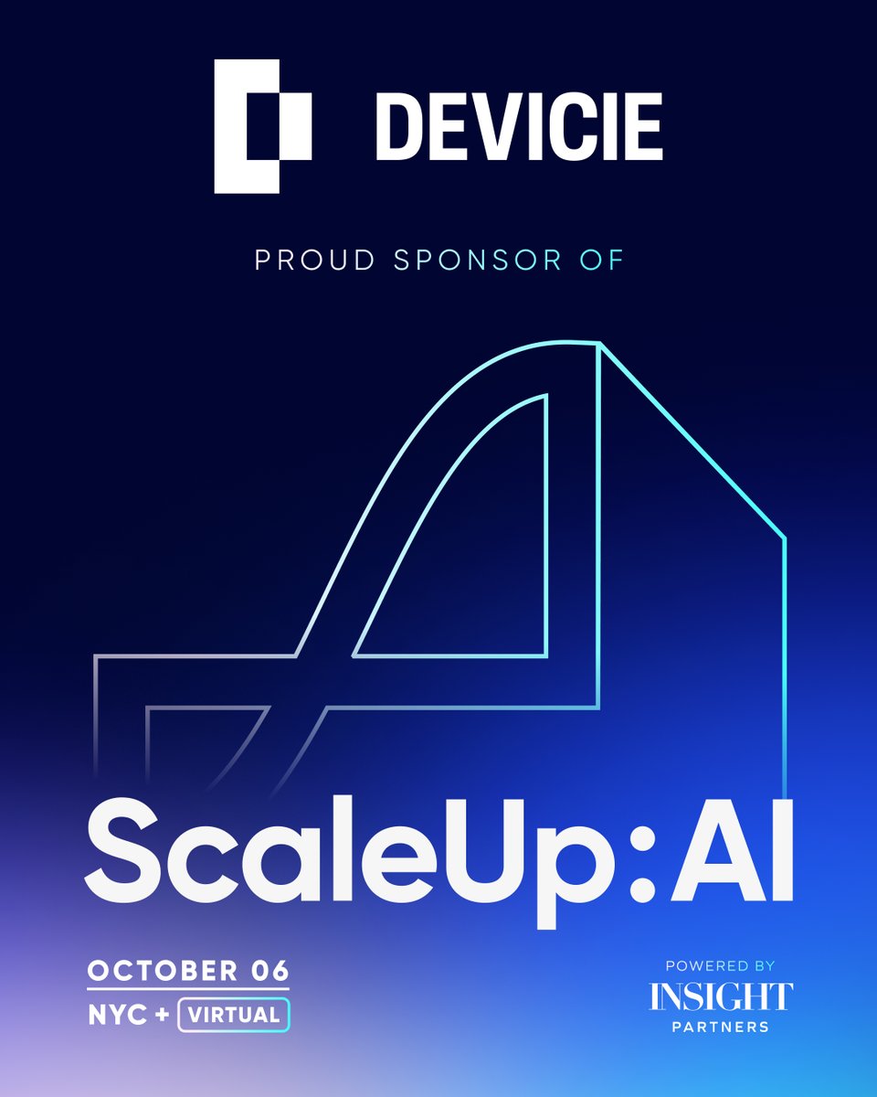 devicie's tweet photo. A strong few days in NYC for Devicie at #ScaleUpAI.

From the Gartner AMA and Enterprise Summit to today’s ScaleUp:AI event, our CEO Alex Hesterberg has been connecting with leaders across AI, enterprise technology and innovation.

Proud to sponsor the event and be part of the @insightpartners community. Big thanks to the Insight teams for bringing it all together.

#AI #DeviceManagement #MicrosoftIntune
