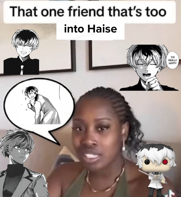 sweetokkies's tweet photo. First day of Haise propaganda https://t.co/y7oYmIBQcV