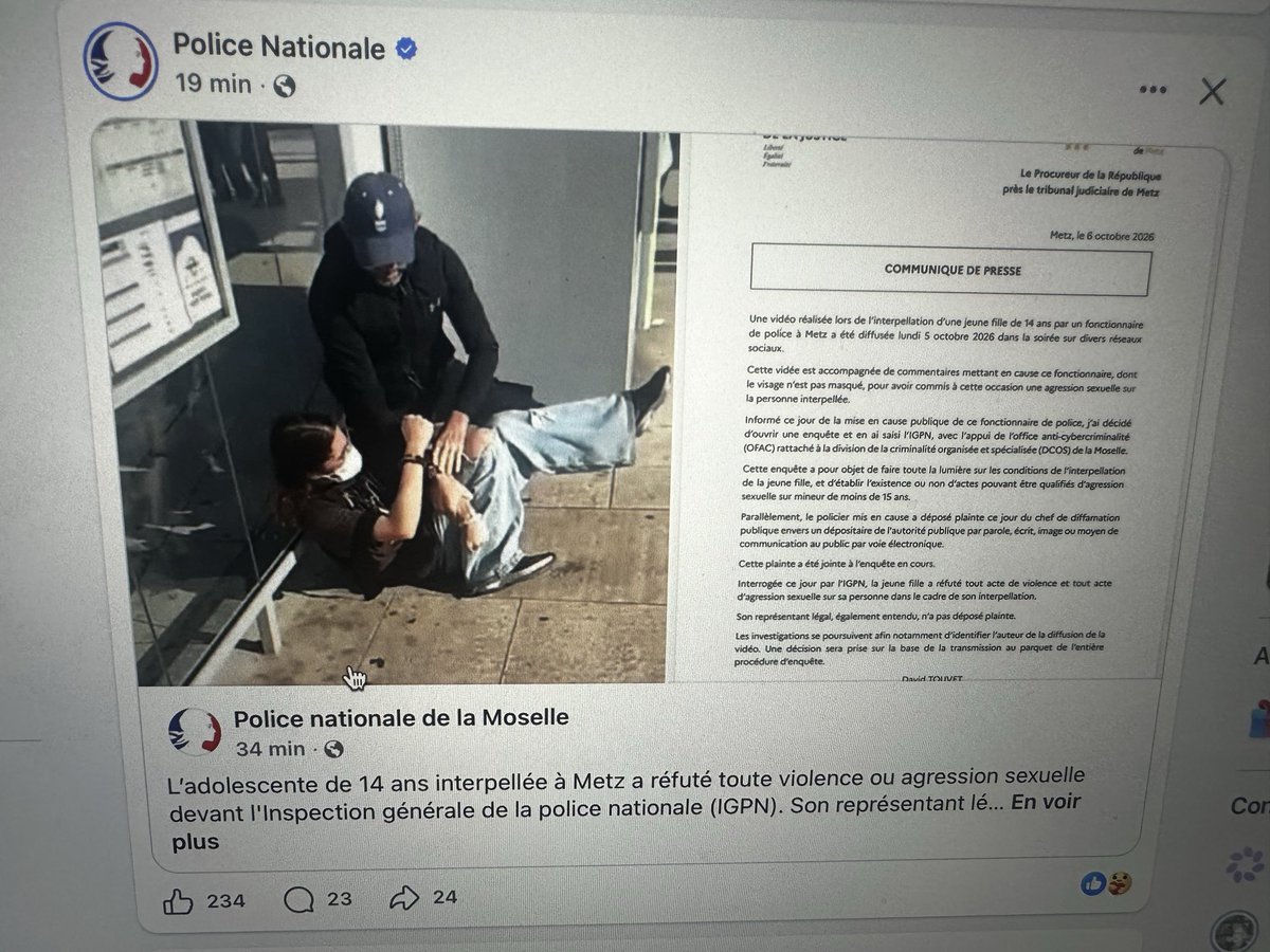 1Beautifulloser's tweet photo. @CerfiaFR Continues à poster des fakes news 😘 https://t.co/4r9tTo6GUq