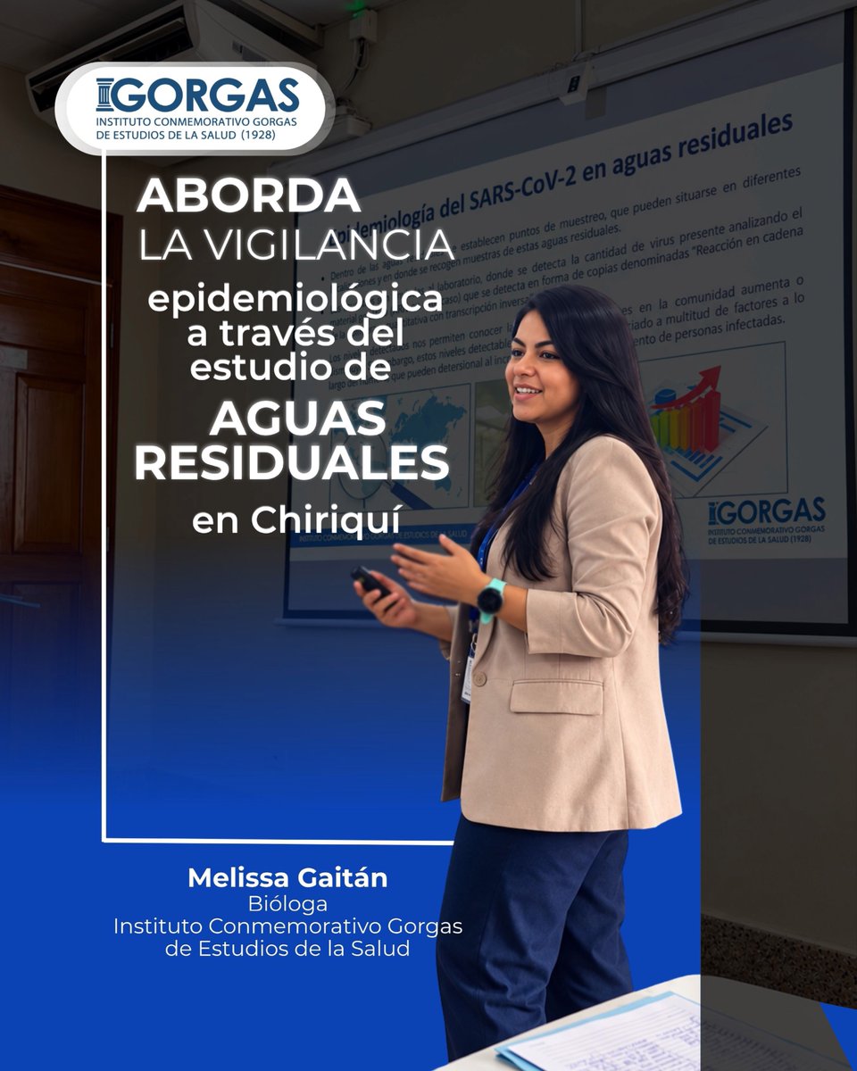 InstitutoGorgas's tweet photo. ¿Sabías que las aguas residuales son clave para detectar virus de manera temprana antes de que se conviertan en brotes? 
🧫💧

​El equipo del Instituto Conmemorativo Gorgas desarrolló un taller intensivo de la "TOMA DE PROCESAMIENTO Y BIOSEGURIDAD DE MUESTRAS; Provincia de Chiriquí en el:

​📍 Salón Renán Esquivel del MINSA Regional (transferencia teórica) y Laboratorio Móvil del ICGES (fase práctica en el campo)

👥 Liderado por: Mgtr. Melissa Gaitán (Investigadora Principal) y el equipo de especialistas Gorgas. 
​Lo más destacado de la jornada:

✅ Bioseguridad y gira de campo a puntos clave de muestreo.
✅ Demostración y análisis práctico en nuestro Laboratorio Móvil.
✅ Interpretación y discusión de resultados para la toma de decisiones en salud pública

#aguaresiduales #investigación #chiriquí #ICGES
#bioseguridad #SaludPublica