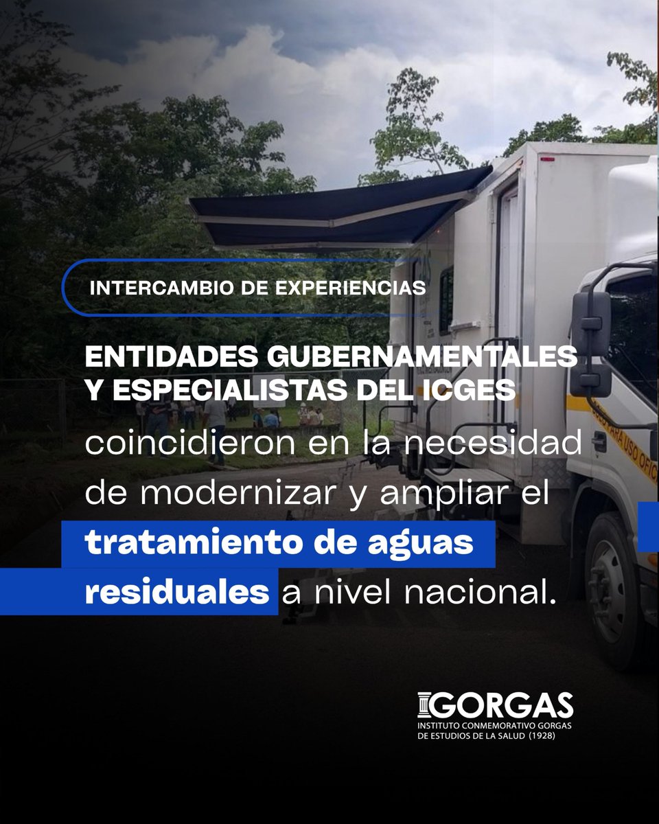 InstitutoGorgas's tweet photo. ¿Sabías que las aguas residuales son clave para detectar virus de manera temprana antes de que se conviertan en brotes? 
🧫💧

​El equipo del Instituto Conmemorativo Gorgas desarrolló un taller intensivo de la "TOMA DE PROCESAMIENTO Y BIOSEGURIDAD DE MUESTRAS; Provincia de Chiriquí en el:

​📍 Salón Renán Esquivel del MINSA Regional (transferencia teórica) y Laboratorio Móvil del ICGES (fase práctica en el campo)

👥 Liderado por: Mgtr. Melissa Gaitán (Investigadora Principal) y el equipo de especialistas Gorgas. 
​Lo más destacado de la jornada:

✅ Bioseguridad y gira de campo a puntos clave de muestreo.
✅ Demostración y análisis práctico en nuestro Laboratorio Móvil.
✅ Interpretación y discusión de resultados para la toma de decisiones en salud pública

#aguaresiduales #investigación #chiriquí #ICGES
#bioseguridad #SaludPublica