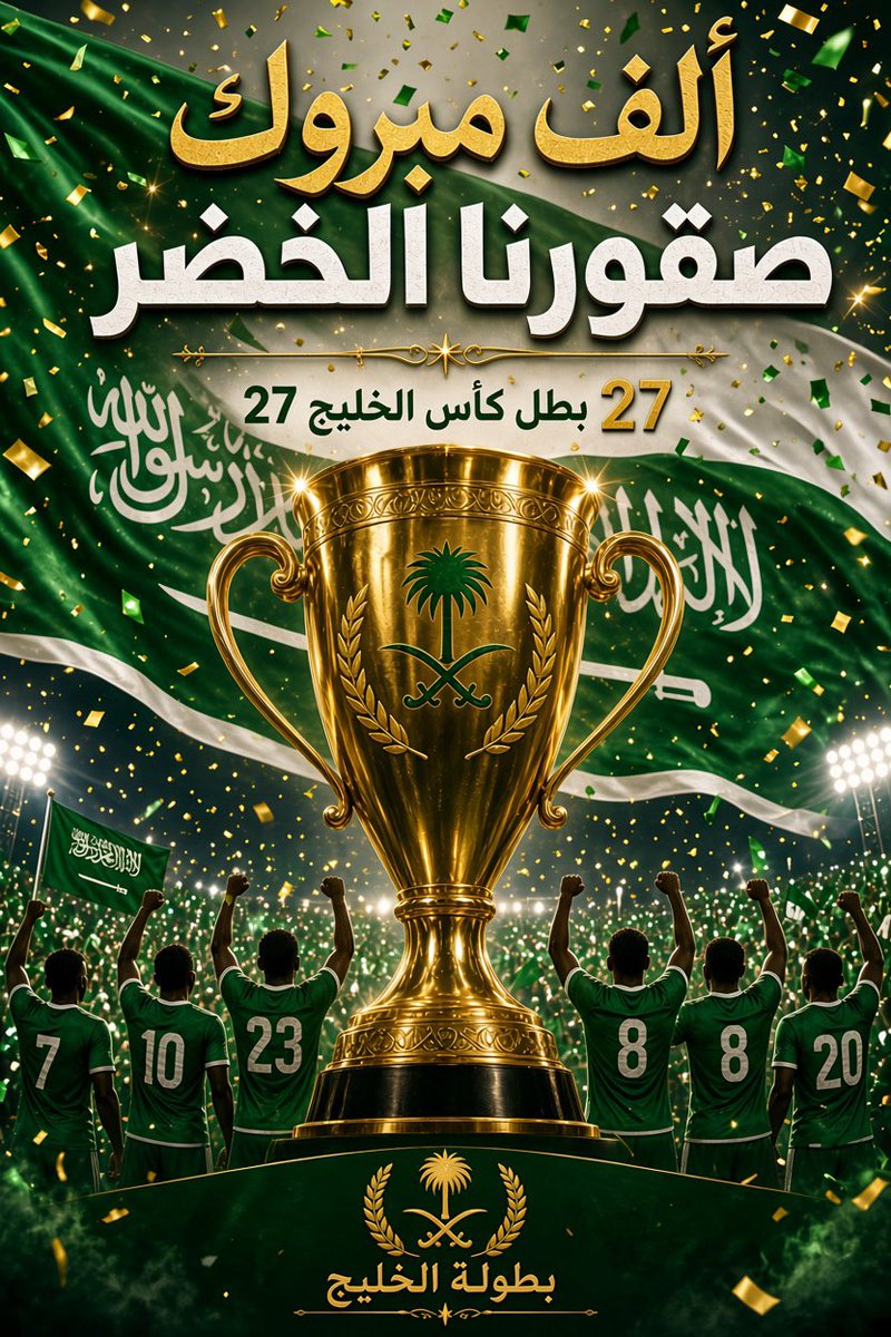 nawafsn's tweet photo. #خليجي٢٧ 

🇸🇦💚🇸🇦💚🇸🇦💚🇸🇦💚🇸🇦💚🇸🇦💚 https://t.co/4NXM0DYssR