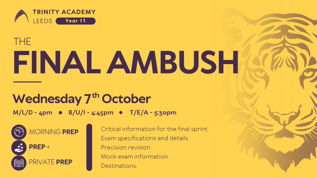 TrinityAcademyL's tweet photo. 🚨 Year 11! 👀 https://t.co/OKT0r2HnpG