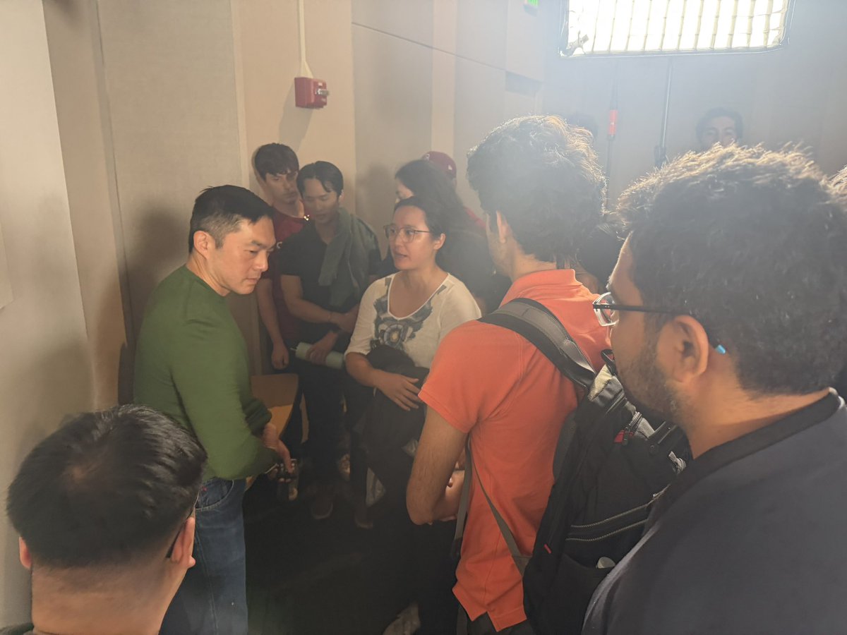 lj_ships's tweet photo. Got to chat with @Alfred_Lin today after the talk about robotics evaluation.
Really grateful for his time and perspective, especially on the qualities of a good founder. https://t.co/biCH00BTX9