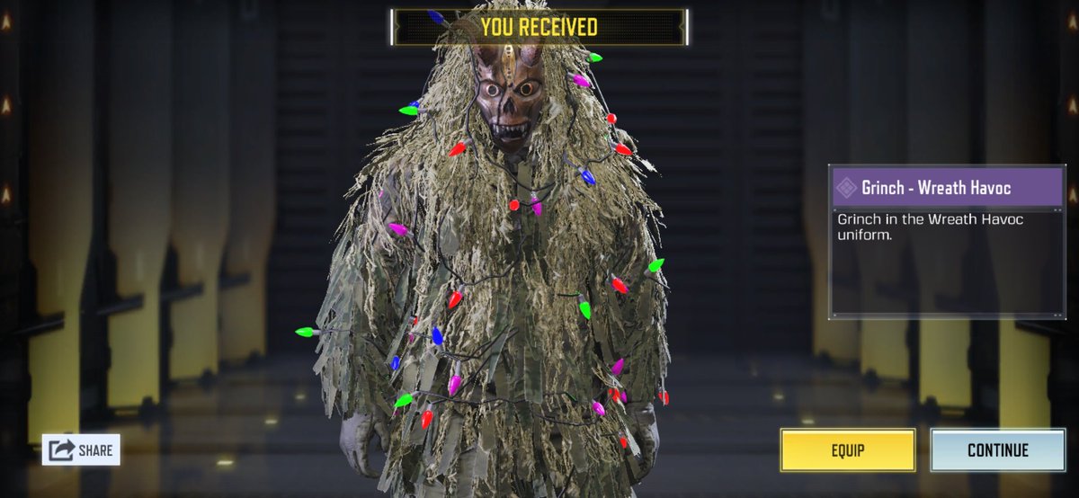 Samul_VanDerHal's tweet photo. Call of duty giving me skins early to try and temp me to spend more money #NoMeansNo https://t.co/afvFRI6Pie