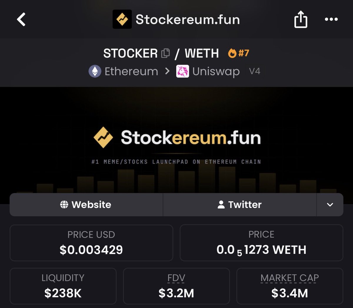 ZKhedge's tweet photo. The most +EV play in crypto is just owning the casino not playing in it. 

$pons to a billi, $stonk to 3/400mil, AI to 3/400mil, $STOCKER will be bigger than any of them as it’s on mainnet (BILLIONS)!

RETURN TO MAINNET! https://t.co/4hzbtz9bp7