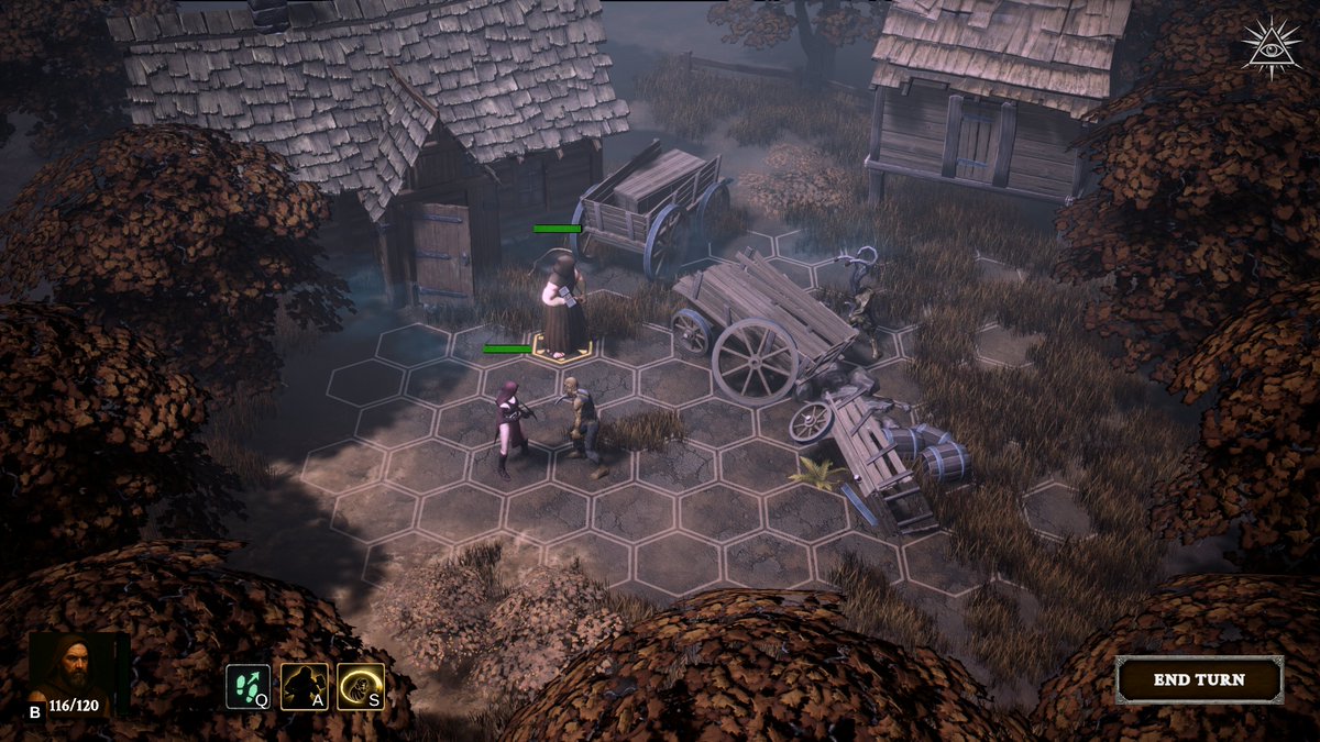 RadicalRavens's tweet photo. Witchland: Trinity Blight is back in development after a few months' break!
I ditched the automatic day/night lighting and I'm experimenting with hand-crafted presets instead.
Morning / Day / Evening — which works best?

#indiedev #gamedev #turnbased https://t.co/IejJZp01TC