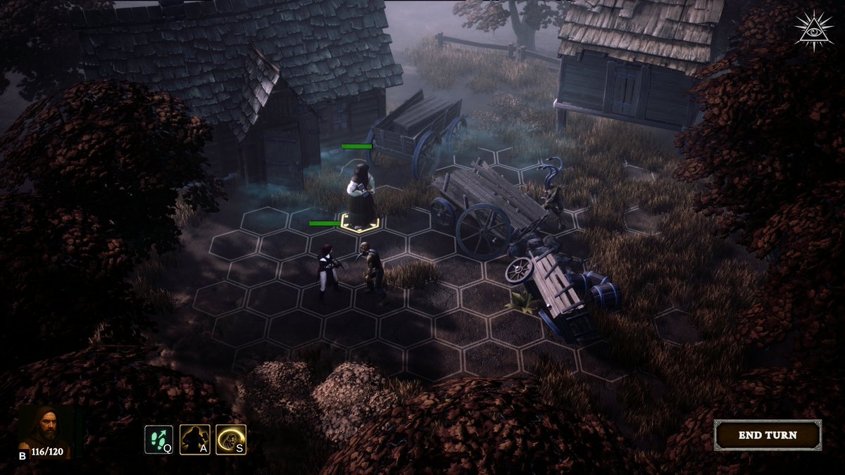 RadicalRavens's tweet photo. Witchland: Trinity Blight is back in development after a few months' break!
I ditched the automatic day/night lighting and I'm experimenting with hand-crafted presets instead.
Morning / Day / Evening — which works best?

#indiedev #gamedev #turnbased https://t.co/IejJZp01TC