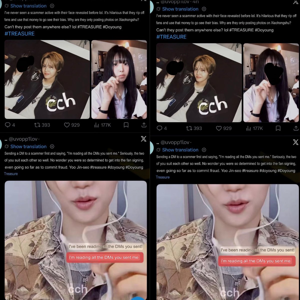 trsr10protect's tweet photo. 🚨Mass report 🚨 
                 ❗️ DOYOUNG ANTI ❗️
repeatedly blaming DOYOUNG and slandering him with false allegations 

Acc link:

🔗 https://t.co/AEKTPpKyR0
🔗 https://t.co/qGXzB9kYYg

⚠️ Report under: 
• HATE
• SPAM https://t.co/4NnlBUwP1x