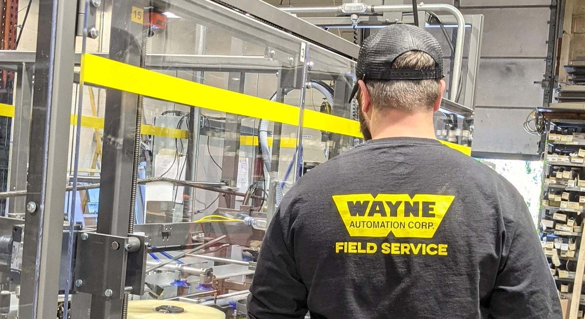 AutomationWayne's tweet photo. Regular service can help catch equipment issues before they lead to costly downtime.

Wayne #TechnicalService plans include scheduled maintenance, troubleshooting support, and operator training for your #PackagingEquipment: https://t.co/8xh6cg4Ihz https://t.co/EPMzYpJpQW