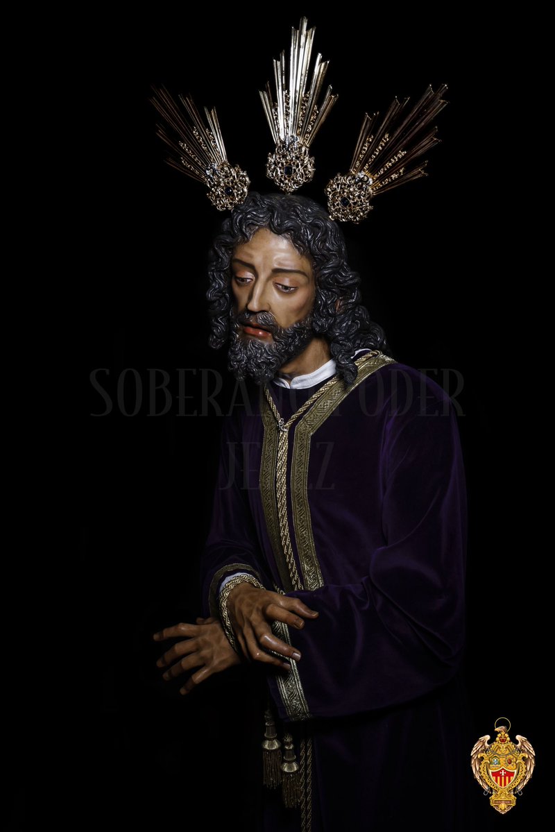EgoSumJerez's tweet photo. Nuestro Padre Jesús en su Soberano Poder, imagen elegida para presidir el Vía Crucis de la Unión de Hermandades de Jerez https://t.co/WUWXYUcJtE