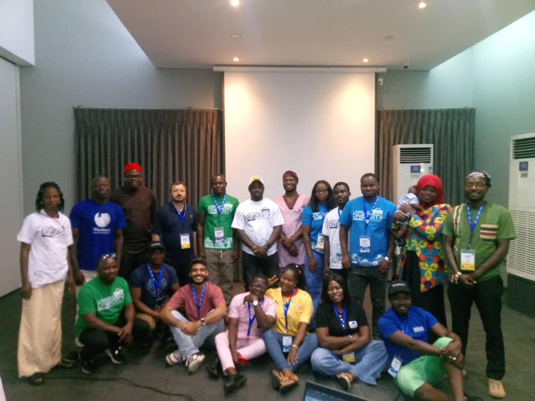 WikimediaBj's tweet photo. #LanguageDiversityConference 2026, du 2 au 4 octobre à Accra, au Ghana 🇬🇭.Fierté de nos représentant·es de #Wikimedia en langue #Fongbé du #Bénin pour avoir participeé à la 1ʳᵉ édition.
En attendant leur retour d’expérience, découvrez quelques moments forts. #LDC2026 #Wikimedia https://t.co/OK0CJxFO80