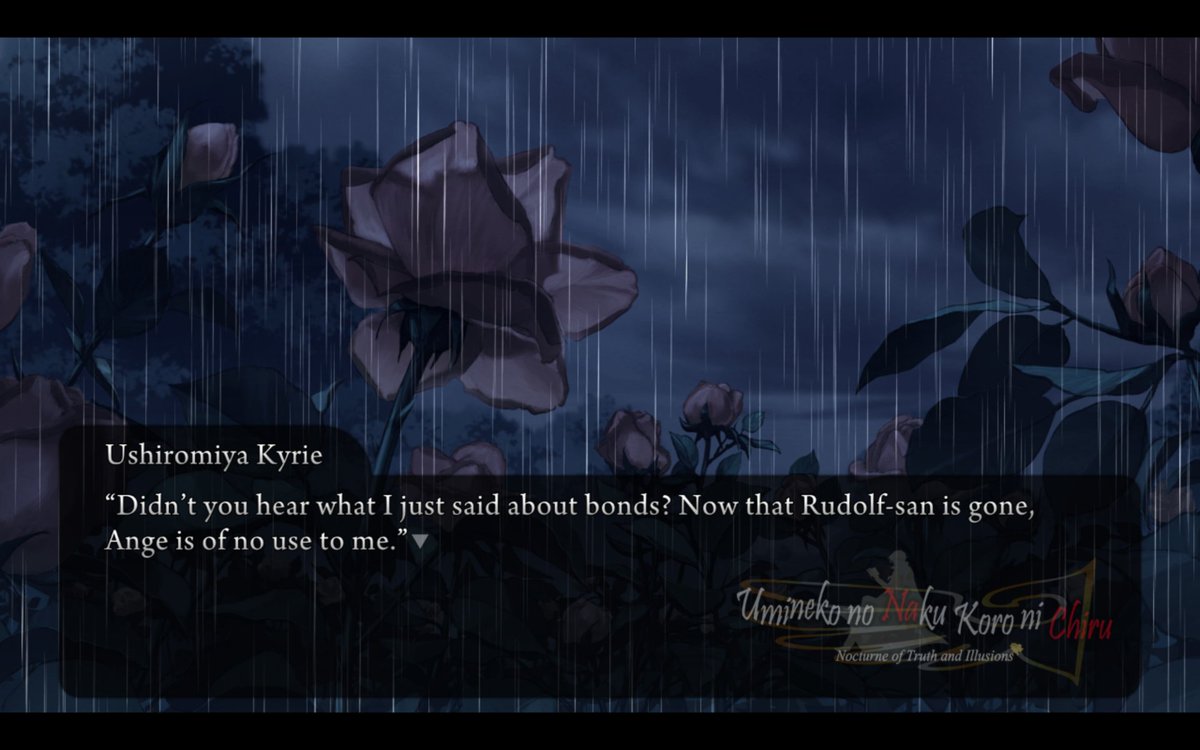 bernkastel281's tweet photo. is this just W cope and posturing or do we think she actually meant it? #Umiday26 https://t.co/GudAgUfiXc