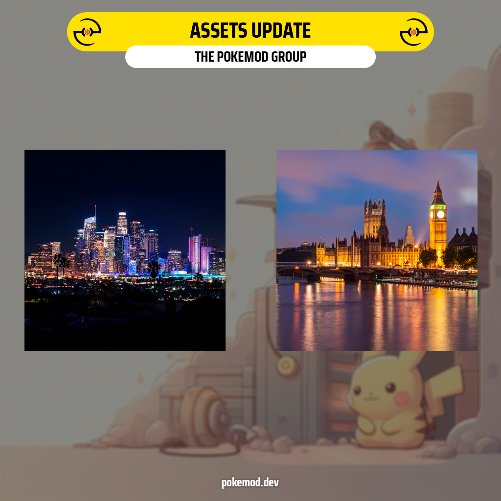thepokemodgroup's tweet photo. New Location Cards for Pokémon Night Out Los Angeles and London

https://t.co/0N98F79ksU
#Datamine #PokemonGO https://t.co/pX28b3vQI3