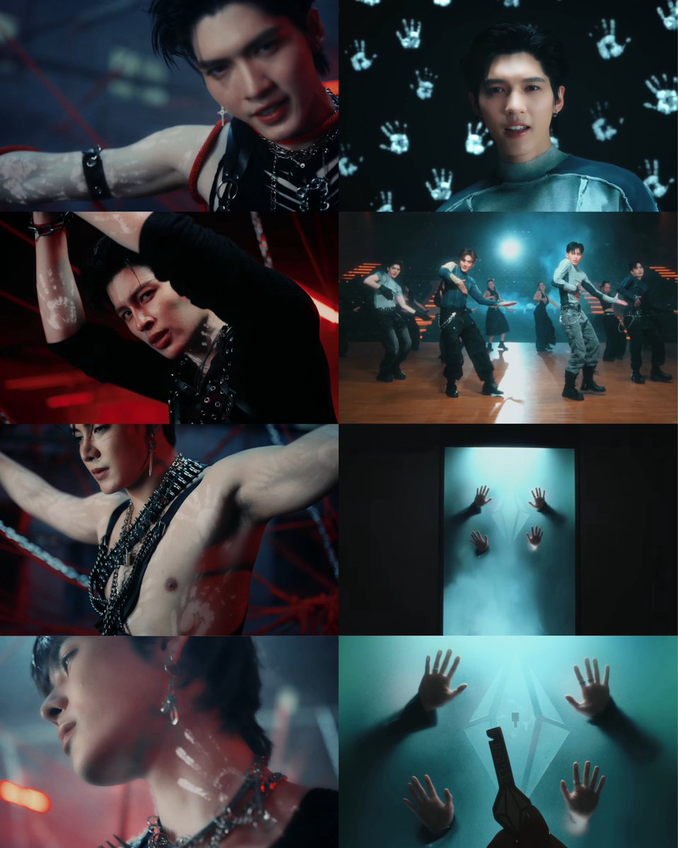 AJD_SIMM's tweet photo. CONCERTのSPOTが過去MVのオマージュを入れてる件について。

・SADISTIC....鎖で繋がれている
・TAKE IT OFF....捕まっているシーン
・TOUCH....身体に浮かび上がる手の跡
・Love Scene....JASPERの大きな電飾看板
・Wish....囲まれて逃げるシーン、高層ビルの屋上

#JASPERCONCERT #JASPER https://t.co/2zJt2hqYn5