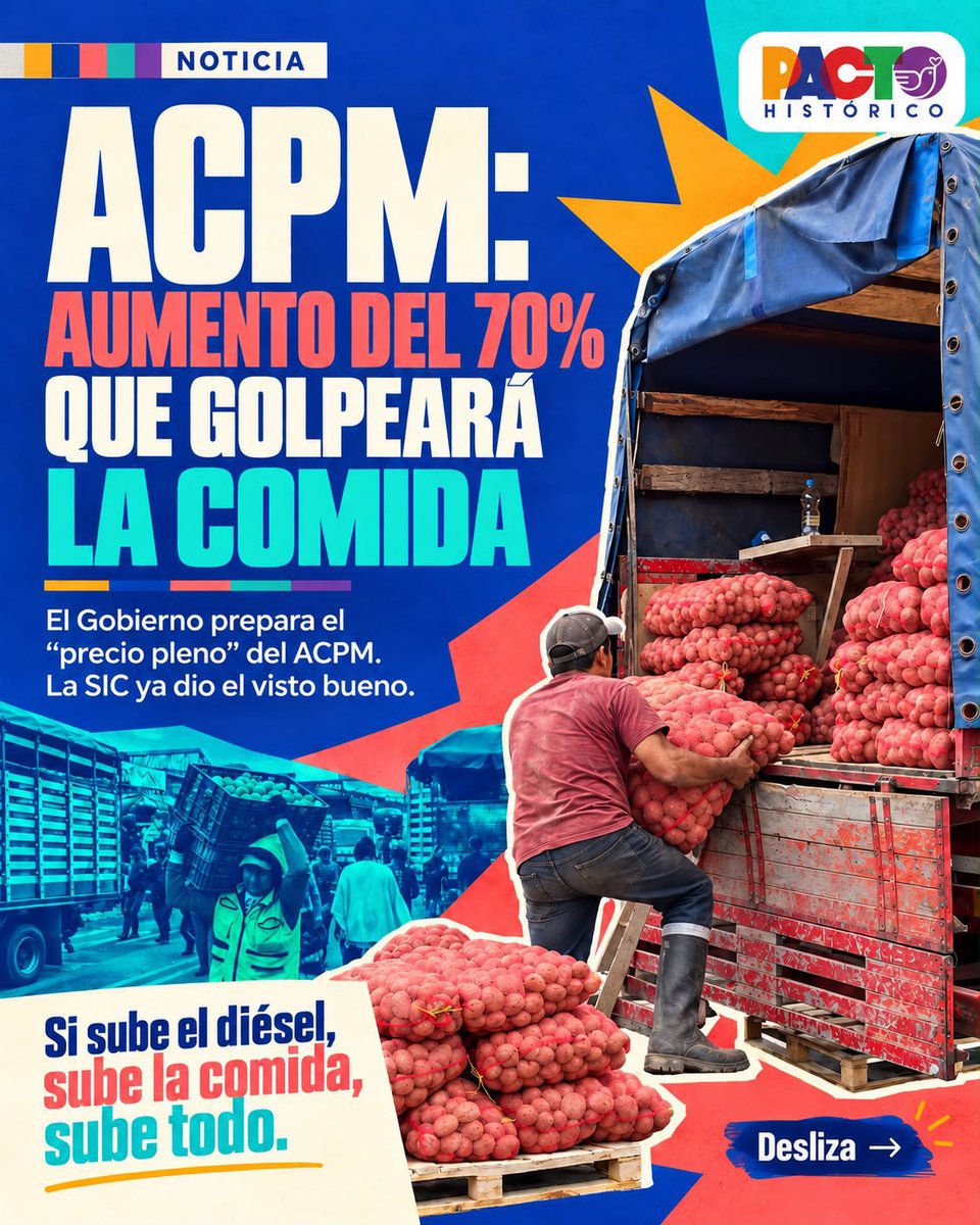 Eclides3's tweet photo. Qué felicidad, un nuevo motivo para que las hordas  Abelardistas se emocionen y APLAUDAN!
El ACPM subirá un 70% y todos los alimentos de la canasta familiar subirán de precio.
Aplaudan, aplaudan, aplaudan. https://t.co/cdFdDluAaS
