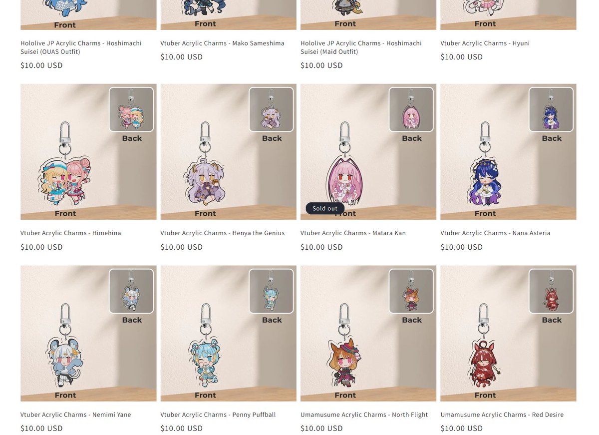 oppabo's tweet photo. 📢MY MAIN STORE AND THRONE STORE ARE BACK ONLINE...! 

You can order all the indie vtubers I drew for offkai and oshi conbini!! I also put up the remaining stock of the green suisei happi!!

🔗below https://t.co/KIaRtU1Eyw