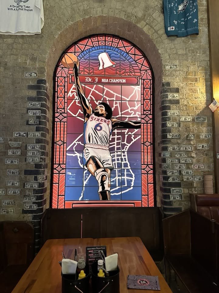 HartranftErik's tweet photo. For the Philadelphia Eagles fans heading to London for the game this weekend, a must stop is Passyunk Avenue in the Waterloo section of London.  All Philly fans at all hours of the day.  Enjoy the trip and Go Birds https://t.co/H8Su6J4Ucu