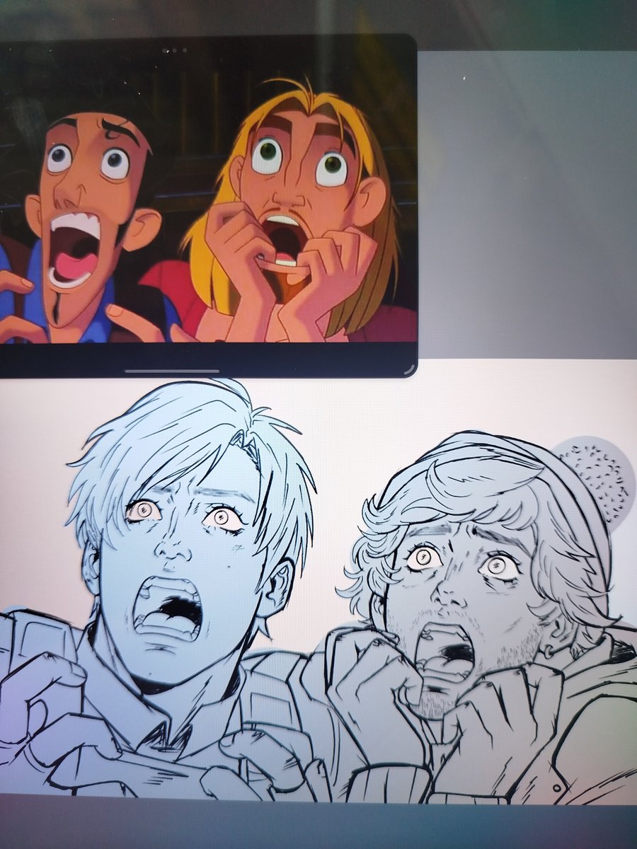 MonkeyAku's tweet photo. Geis chillones 😭😭

#bryeon #leonkennedy #bryanhodukavich #sketch https://t.co/4qPUIEowAK