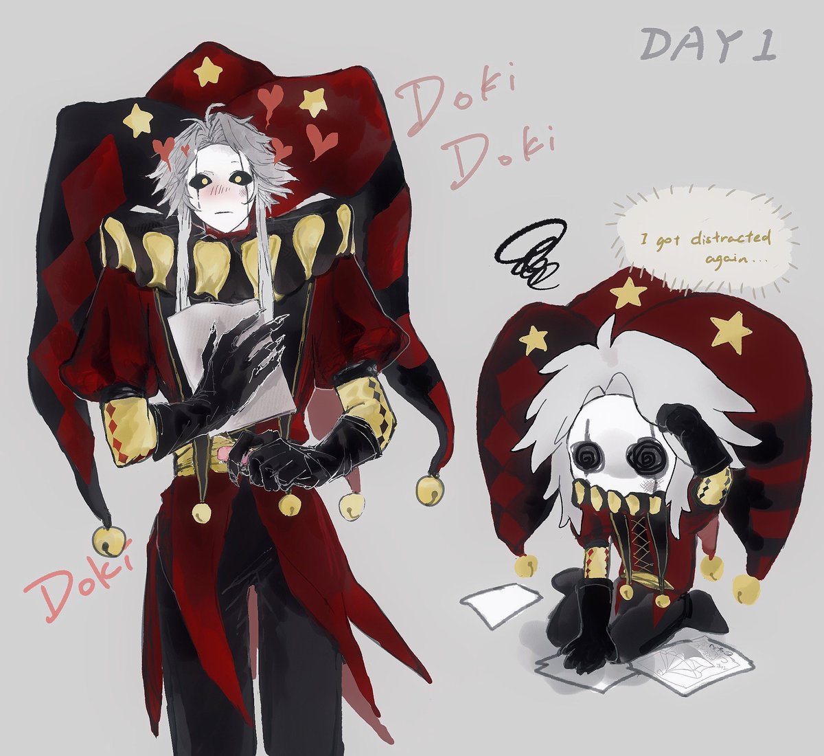 Yukivccc's tweet photo. DAY1 - First encounter.
#TheCreakCircus #tfc  #tfcpierrot https://t.co/AkbICluuxS