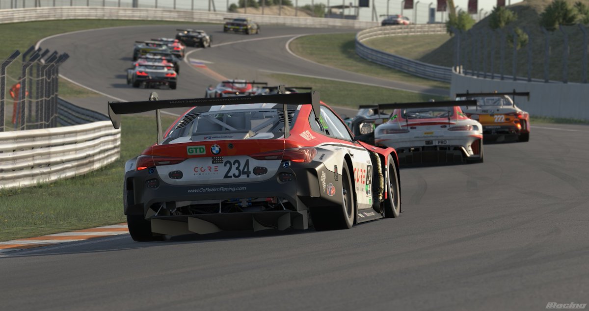 CoReSimRacing's tweet photo. #ARL | We continued the heat format for R5 of @ArlEsports #gt3 #trophy - this time, it's 🇫🇮 M.Nurmi to grab a podium while the rest of the CoRe squad finishes with a few Top-10 results within the dunes of 🇳🇱 #zandvoort! #iracing #iracingofficial #simracing #gt3trophy https://t.co/jsKBocQJtD
