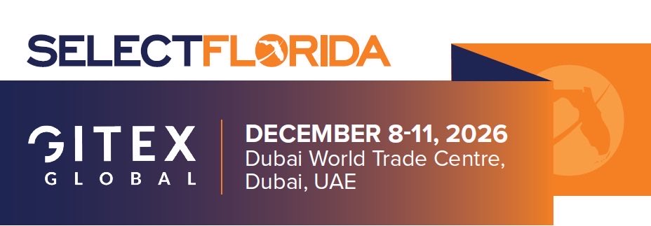 SelectFLA's tweet photo. This December, @SelectFLA is welcoming Florida-based tech companies to join us for GITEX Global—the world’s largest enterprise government technology event in the Middle East, North Africa and South Asia. Exhibiting in the Florida section gives your business premium visibility, turnkey logistical support and direct access to high-value B2B matchmaking in international markets.

Learn More and Register >> https://t.co/SgoI8tm46V