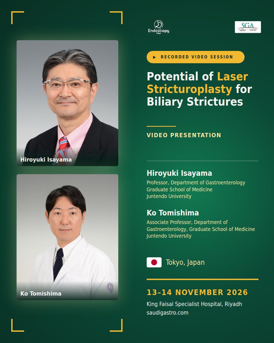 AlmuhaidbAymen's tweet photo. See you in Riyadh 🇸🇦

13–14 November 2026

🔗 https://t.co/X8H92UWlC9

@gastrowala @helpatologist @AhmadBazarbashi @Taalamri @Badr_AlBawardy @DrAlsohaibani @NMGastro @JPandolfinoMD https://t.co/GeAT2Zc3pJ