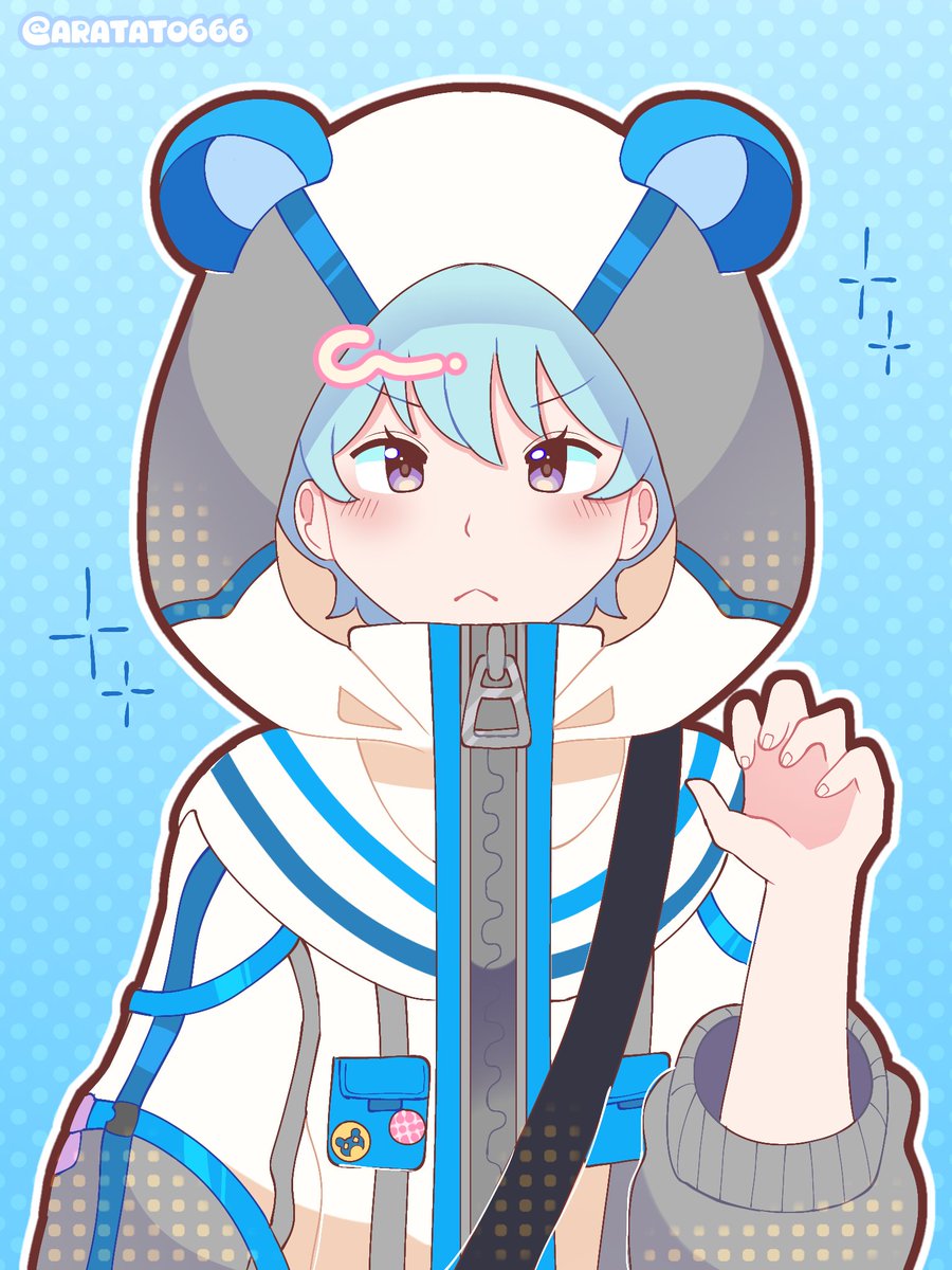 Aratato666's tweet photo. Ritsu Minetsuki 🐻🎸 
#bandoriart https://t.co/rnioZ8jd7a