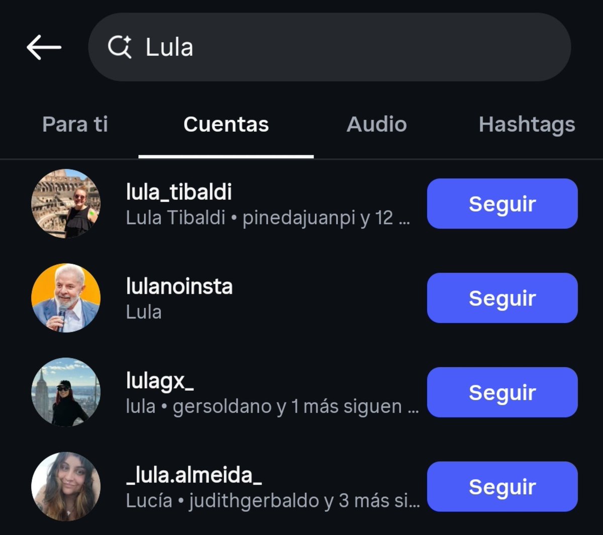 rquiroga777's tweet photo. Che, en serio, no es conspiranoia. Intenten buscar "Lula" y "Bolsonaro" en Instagram... https://t.co/GoJL3d0vJ1