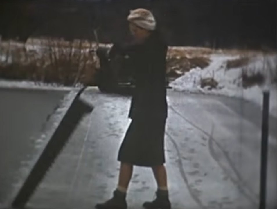 elisabethgfoley's tweet photo. You may be cool, but are you "cutting ice with a handsaw in a skirt" cool? https://t.co/d1Ll6Onh1t